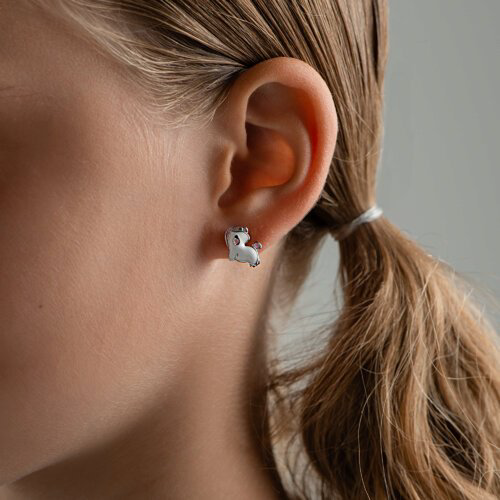 Серьги SOKOLOV 94025647 вес 2.19 г серебро, эмаль купить,17840