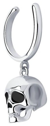 Кафф SOKOLOV 94170221 вес 2.39 г серебро, эмаль купить,12813