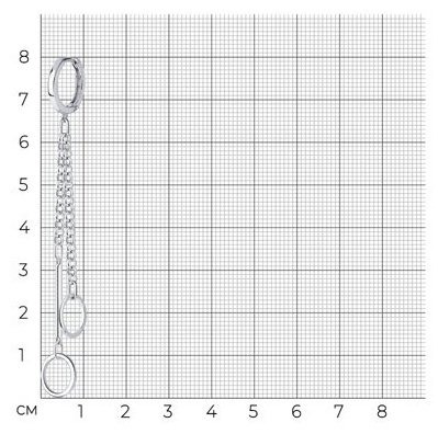 Кафф SOKOLOV 94170273 вес 2.53 г серебро, без вставок купить,11286