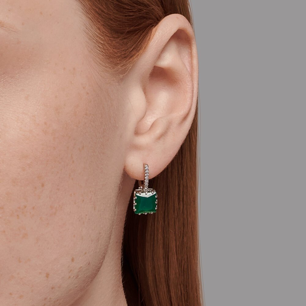 Серьги SOKOLOV 92022919 вес 3.87 г серебро, агат купить,NaN