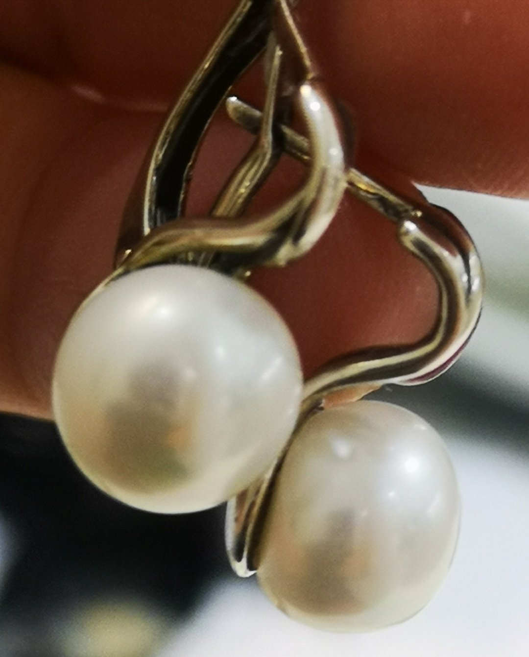 Серьги Красная пресня 3338306 вес 5 г серебро, жемчуг купить,45000