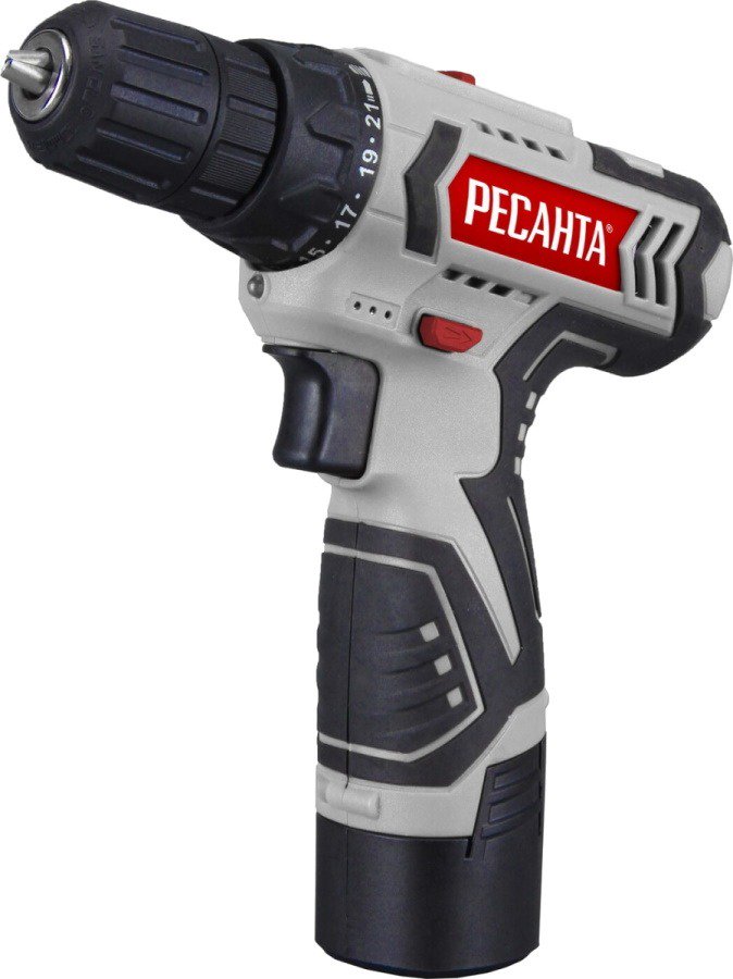 Дрель-шуруповерт Ресанта ДА-12-2ЛК