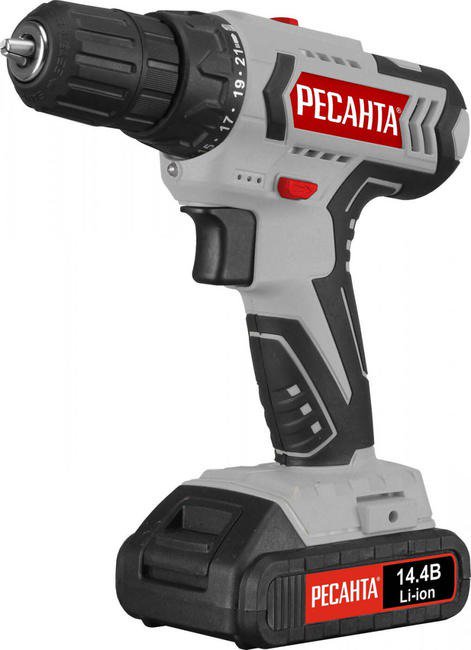 Дрель-шуруповерт Ресанта ДА-14-2Л купить,NaN
