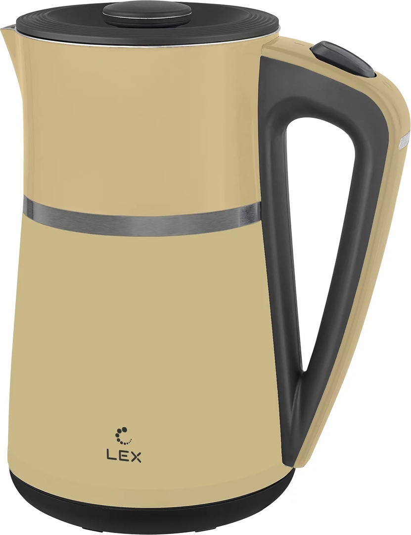 Электрочайник Lex LXK 30020-4 1.7 л бежевый купить,NaN