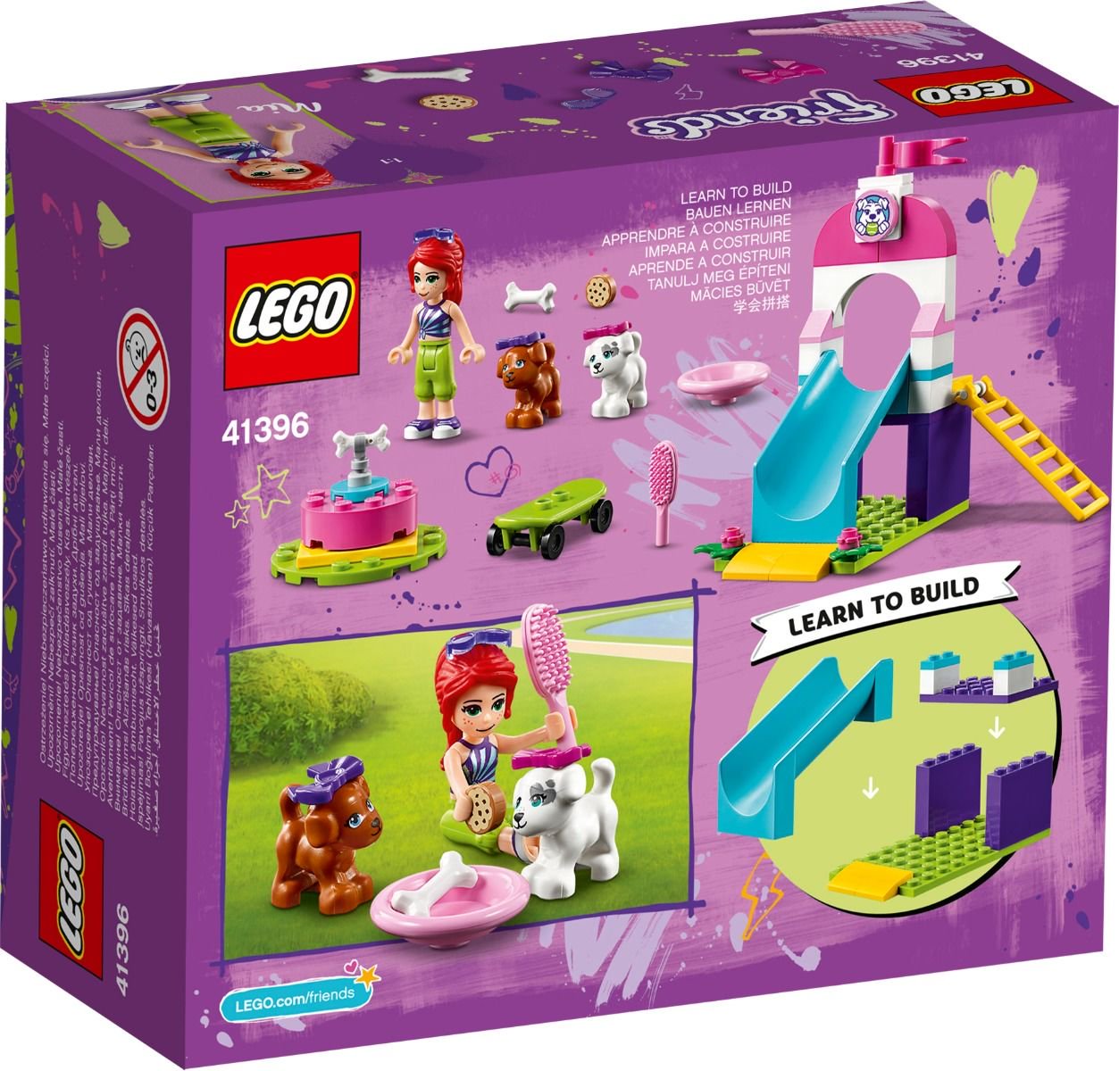 Конструктор Lego Подружки Игровая площадка для щенков 41396  купить,NaN