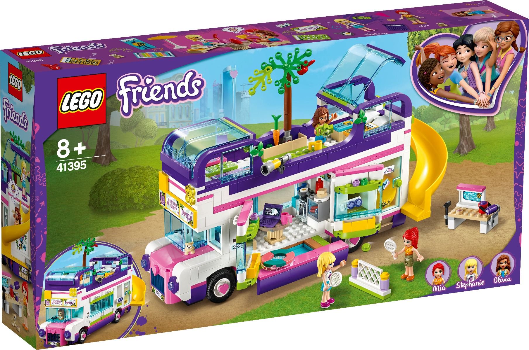Конструктор Lego Подружки Автобус для друзей 41395  купить,NaN