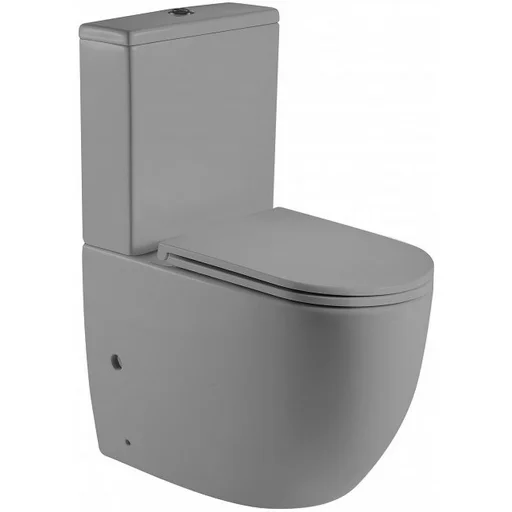 Унитаз-компакт WeltWasser Merzbach 011 MT-GR 36.5х71.5х61.5см серый