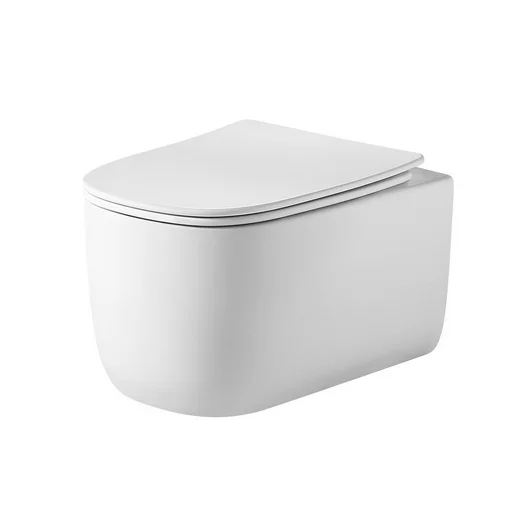 Унитаз Grossman Thin Rim GR-5605SQ 52х37.4х35.5см белый