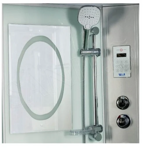 Кабина душевая WeltWasser WW500 Emmer 11055-2 217х110см белый