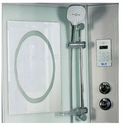 Кабина душевая WeltWasser WW500 Emmer 11055-2 217х110см белый