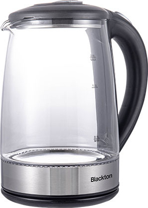 Электрочайник Blackton BT KT2026G 2 л черно-серебристый купить,0