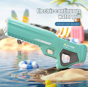 Водный бластер Electric 2133, пластик, бирюзовый