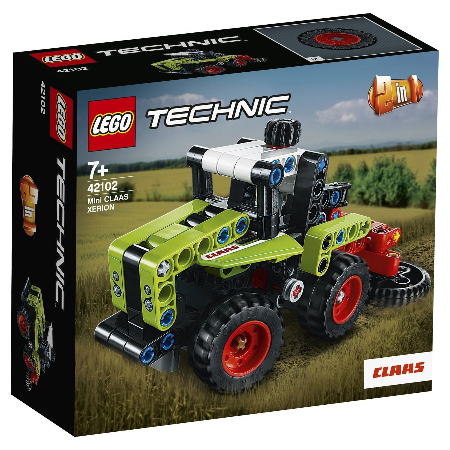 Конструктор Lego Technic Mini Claas Xerion 42102 купить,NaN
