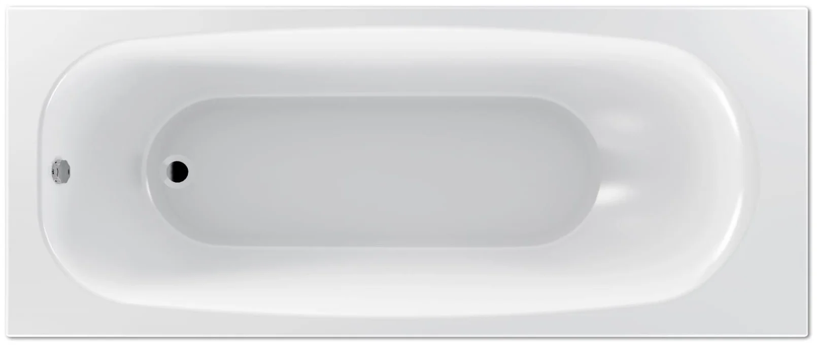 Ванна акриловая Cetus Alba 148434880 170х70см белый