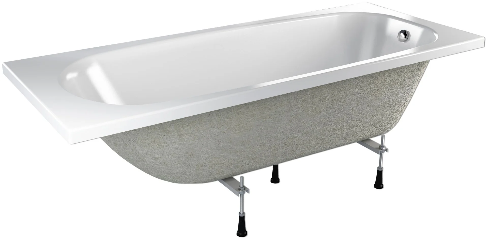 Ванна акриловая Cetus Alba 148434880 170х70см белый