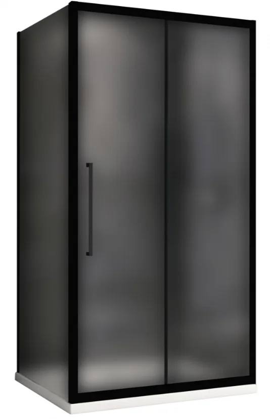 Душевой угол Abber Schwarzer Diamant AG30140BMH-S80BM-S80BM 140х80х195см
