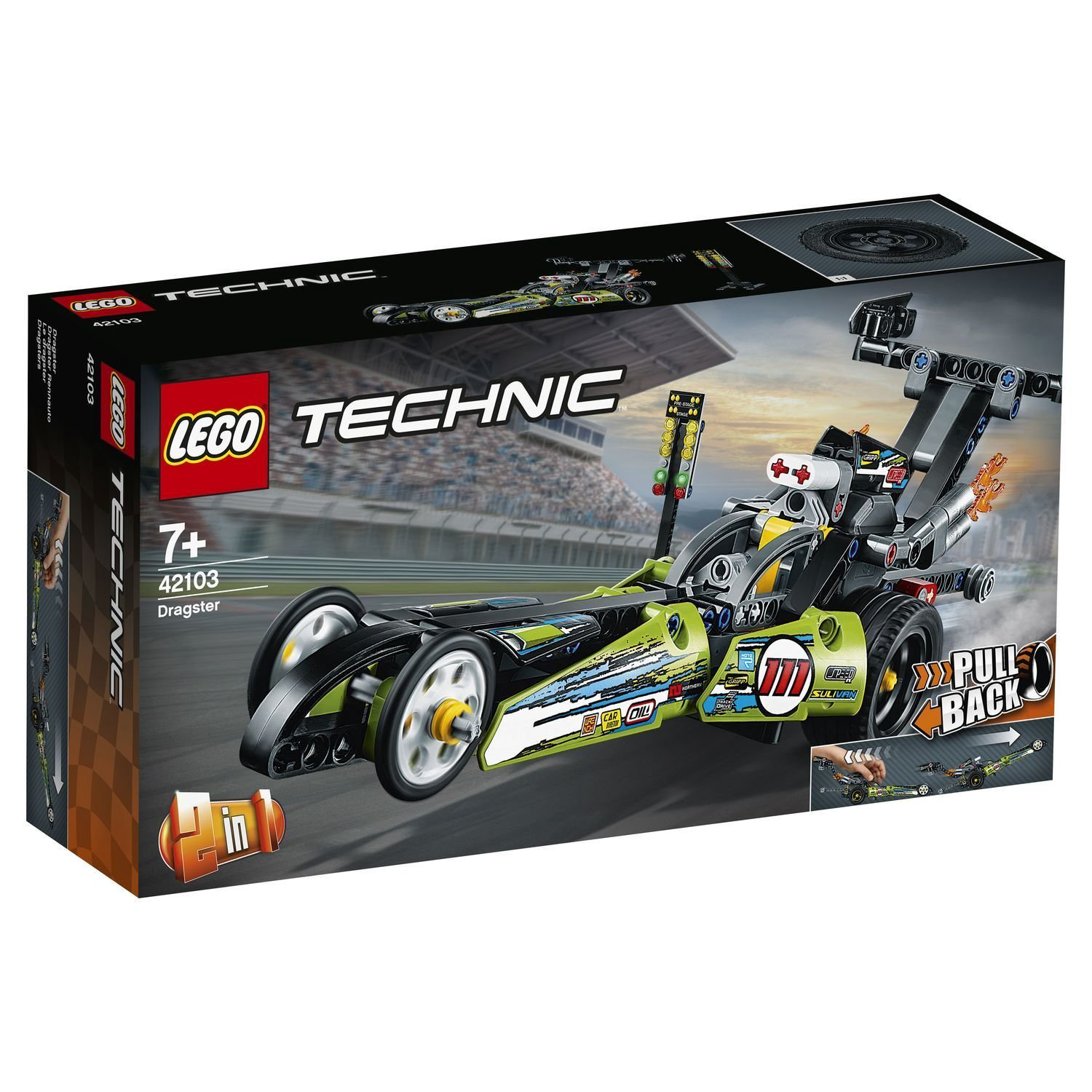 Конструктор Lego Драгстер Техник 42103 купить,NaN