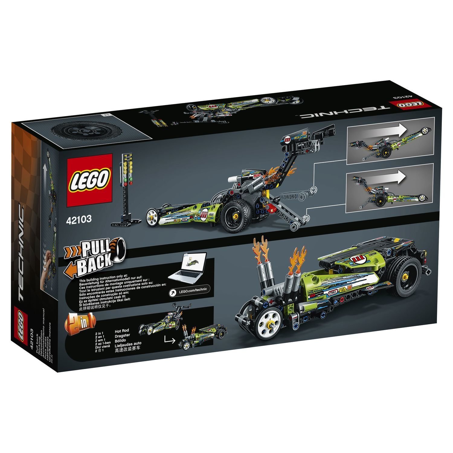 Конструктор Lego Драгстер Техник 42103