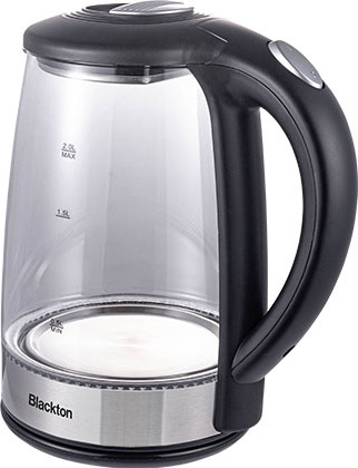 Электрочайник Blackton BT KT2026G 2 л черно-серебристый