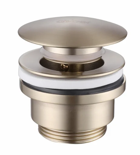 Донный клапан Abber AF0011G золотистый