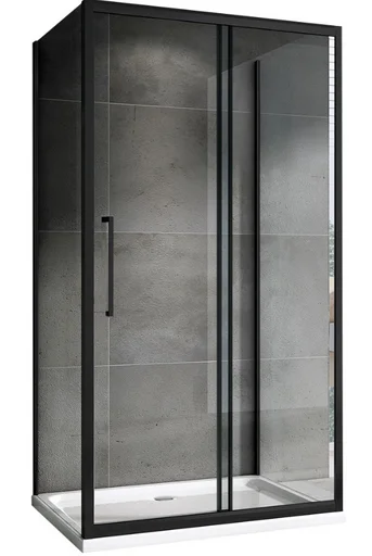 Душевой угол Abber Schwarzer Diamant AG30150BH-S75B-S75B 150х75х195см