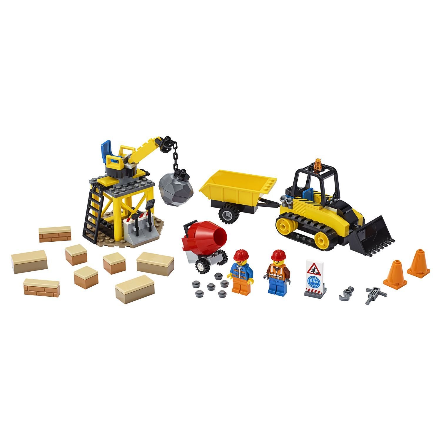 Конструктор Lego Город Great Vehicles Строительный бульдозер 60252 купить,NaN
