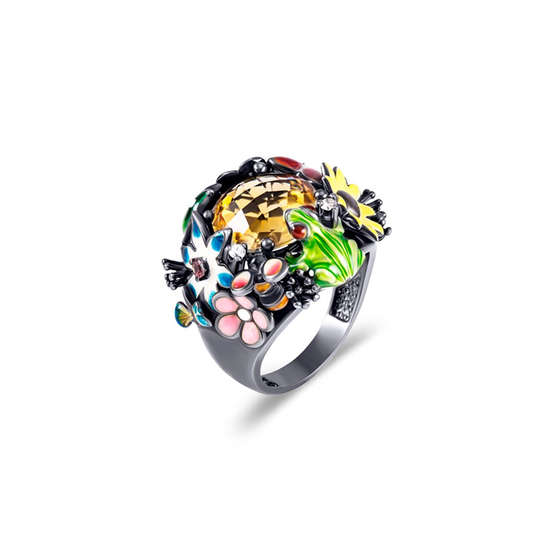 Кольцо Roberto Bravo R01116821 AS 17р 14,16гр 1,04ct 6,00ct. купить,NaN