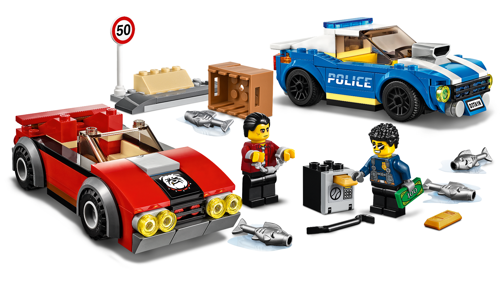 Конструктор Lego Город Арест на шоссе 60242 купить,NaN