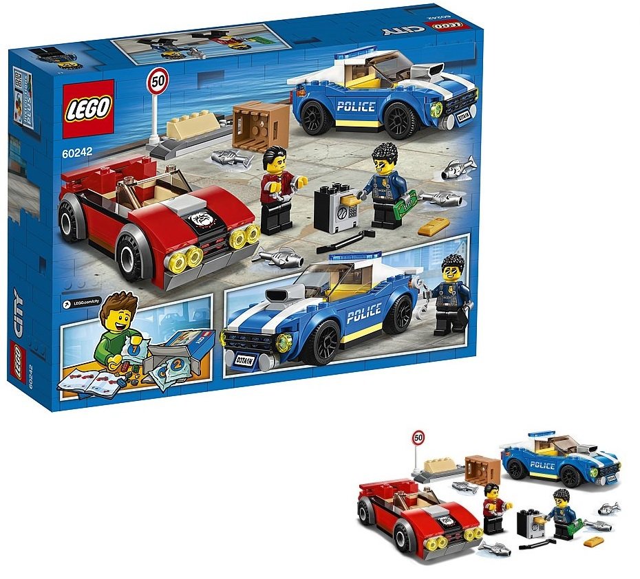 Конструктор Lego Город Арест на шоссе 60242 купить,NaN