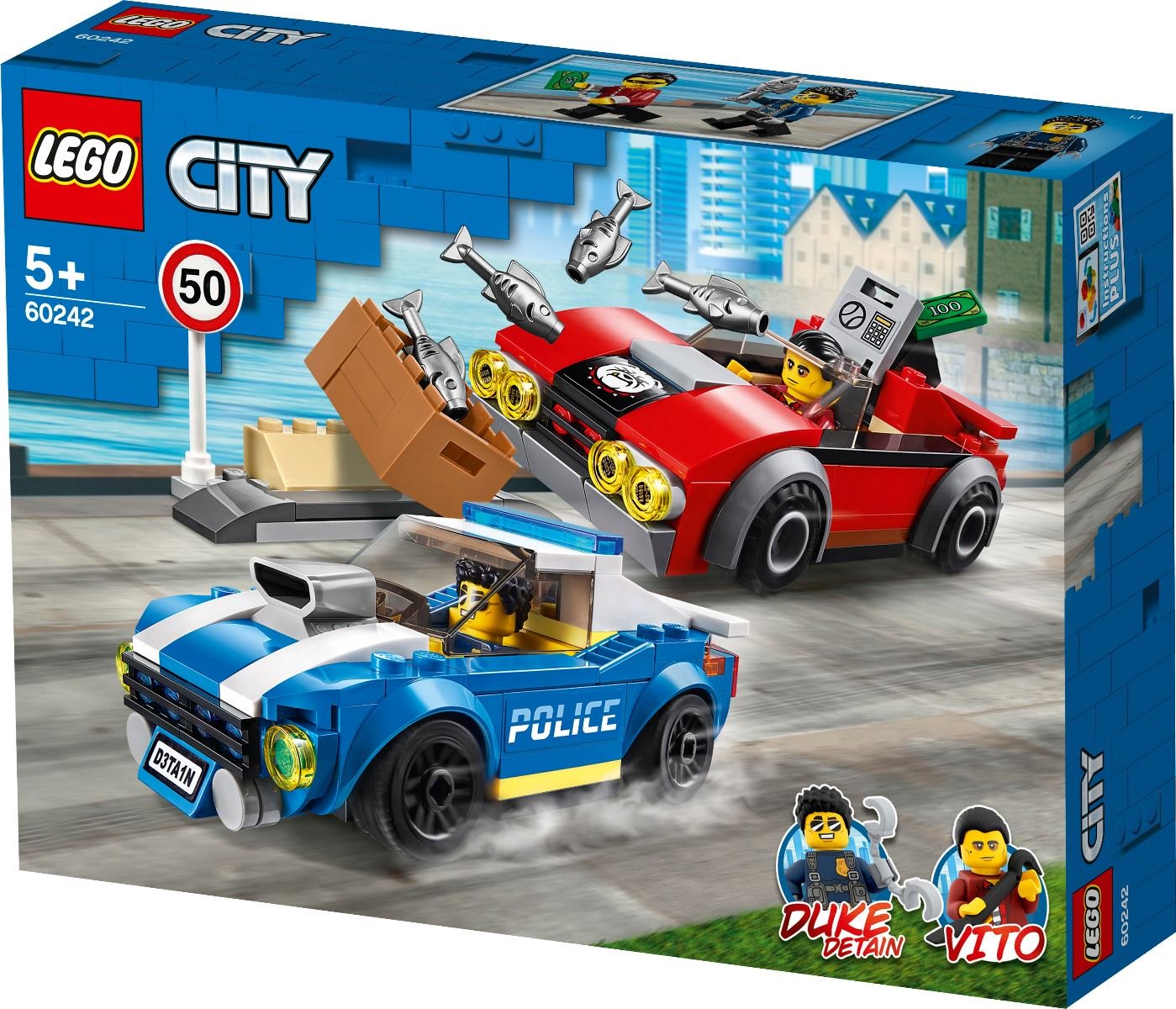 Конструктор Lego Город Арест на шоссе 60242 купить,NaN