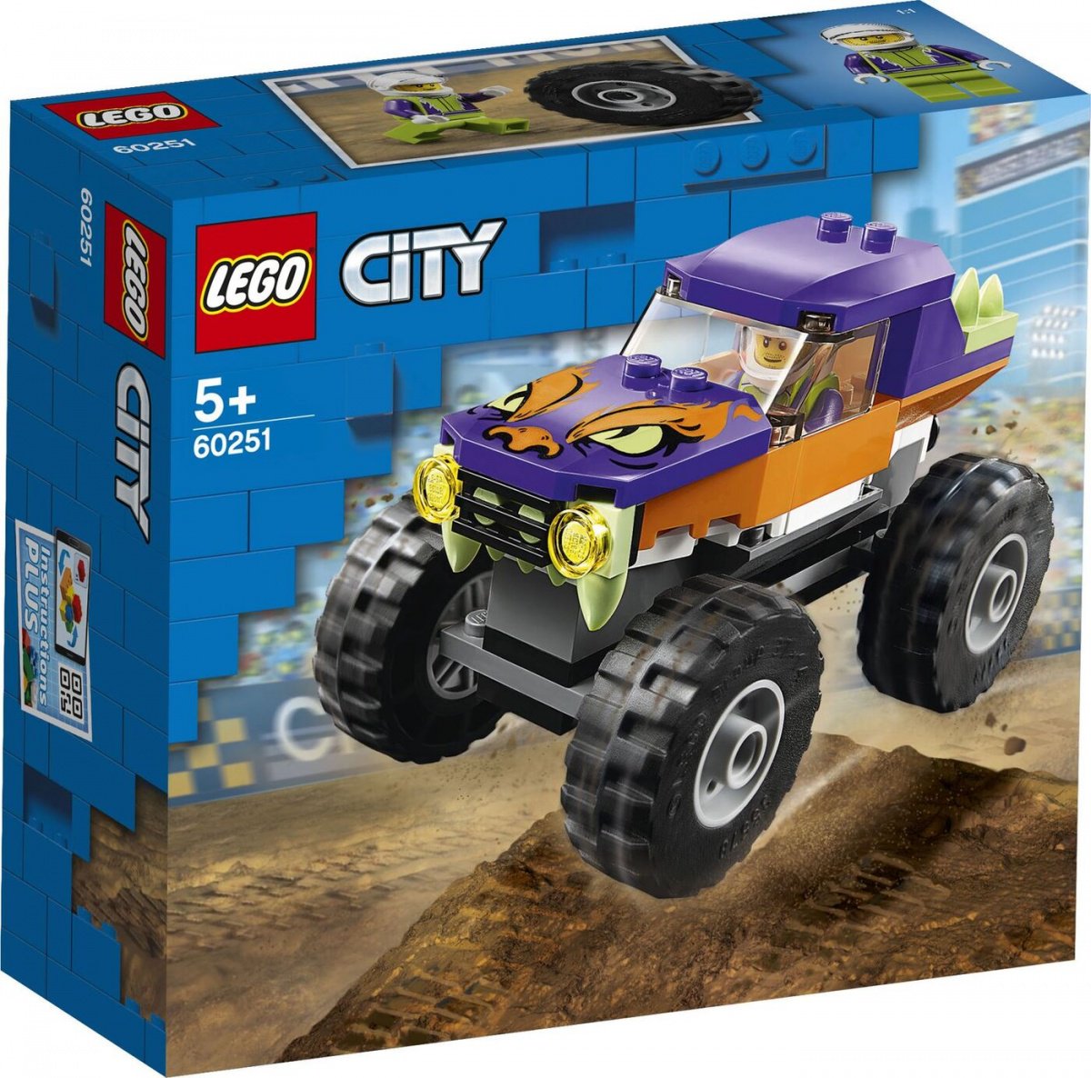 Конструктор Lego City Great Vehicles Монстр-трак 60251 купить,NaN
