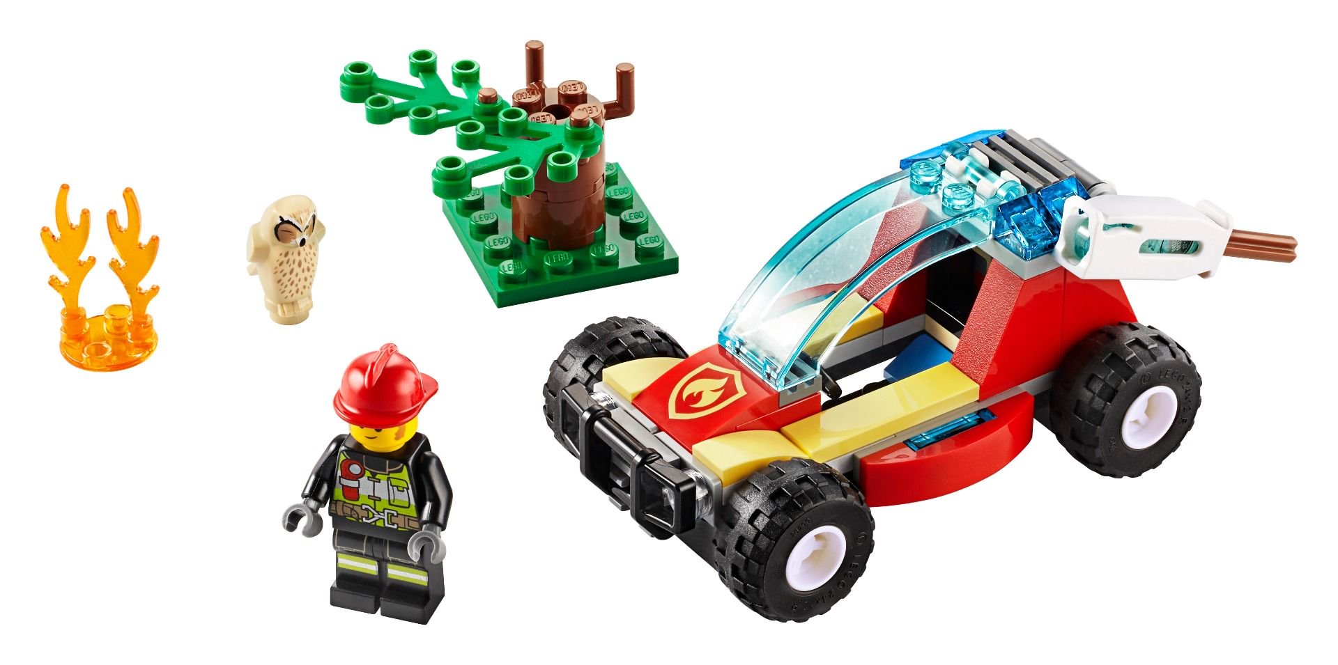 Конструктор Lego Город Лесные пожарные 60247 купить,NaN