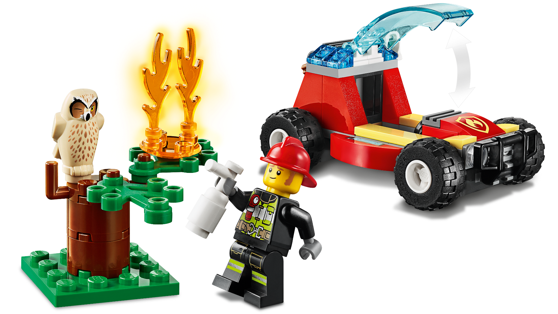 Конструктор Lego Город Лесные пожарные 60247 купить,NaN