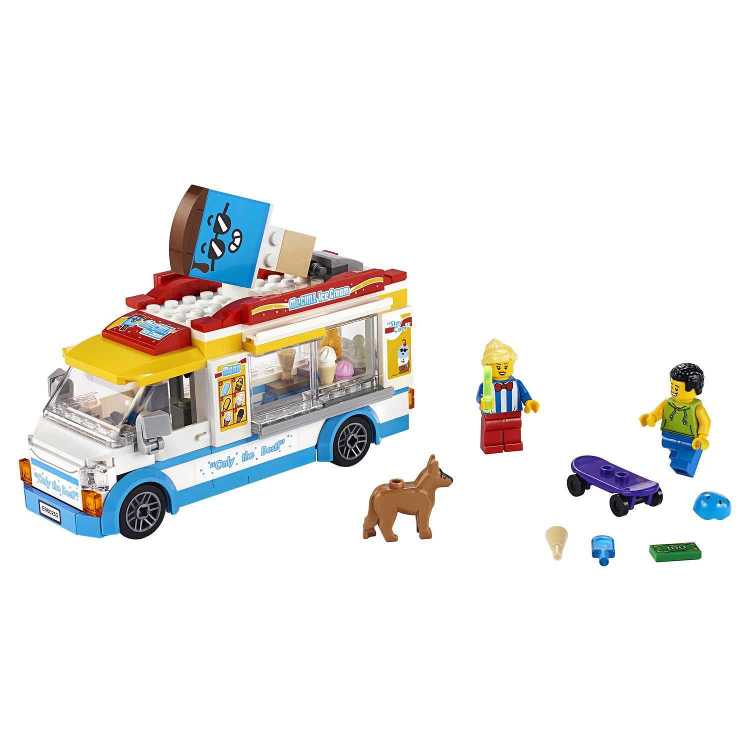 Конструктор Lego Город Great Vehicles Грузовик мороженщика 60253 