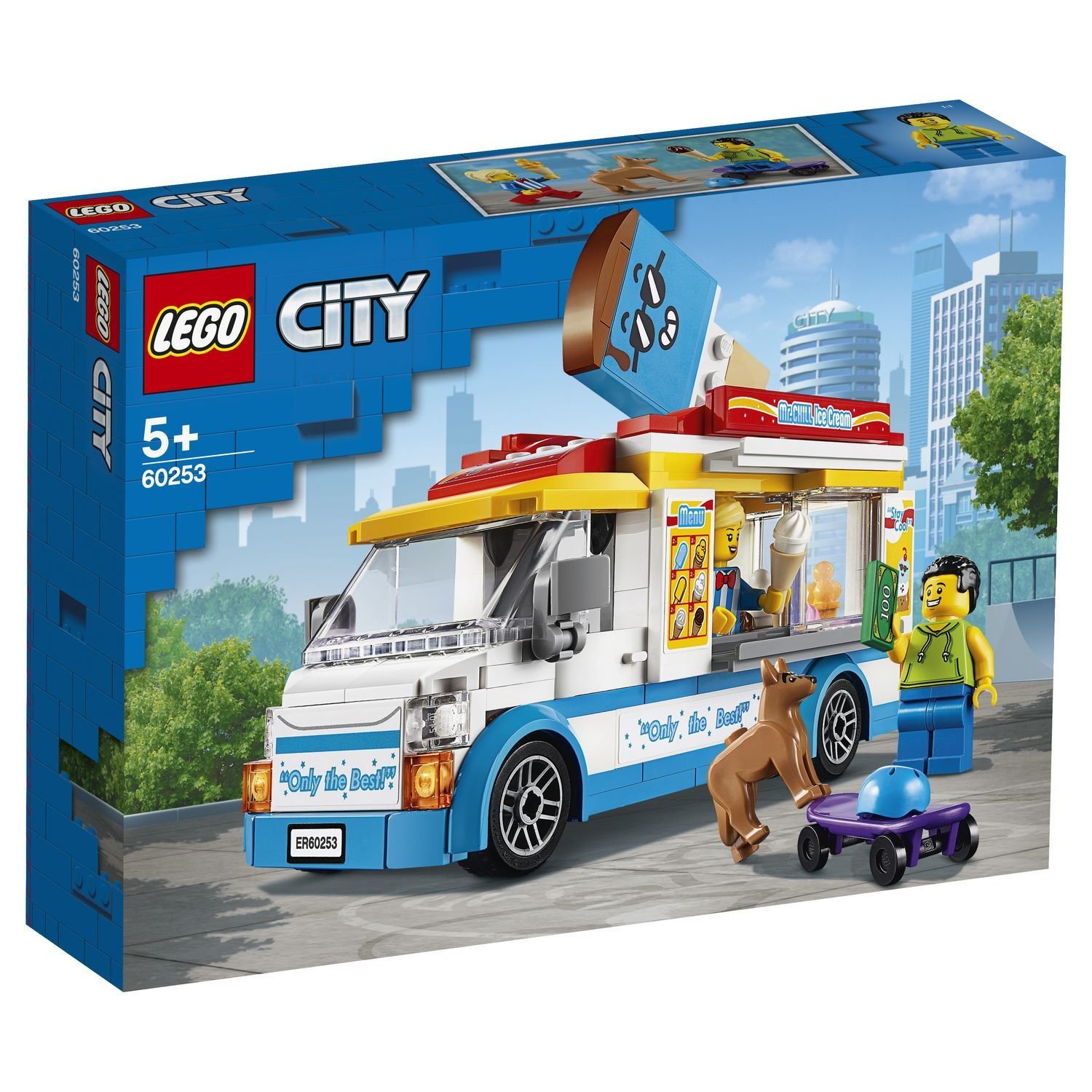 Конструктор Lego Город Great Vehicles Грузовик мороженщика 60253 