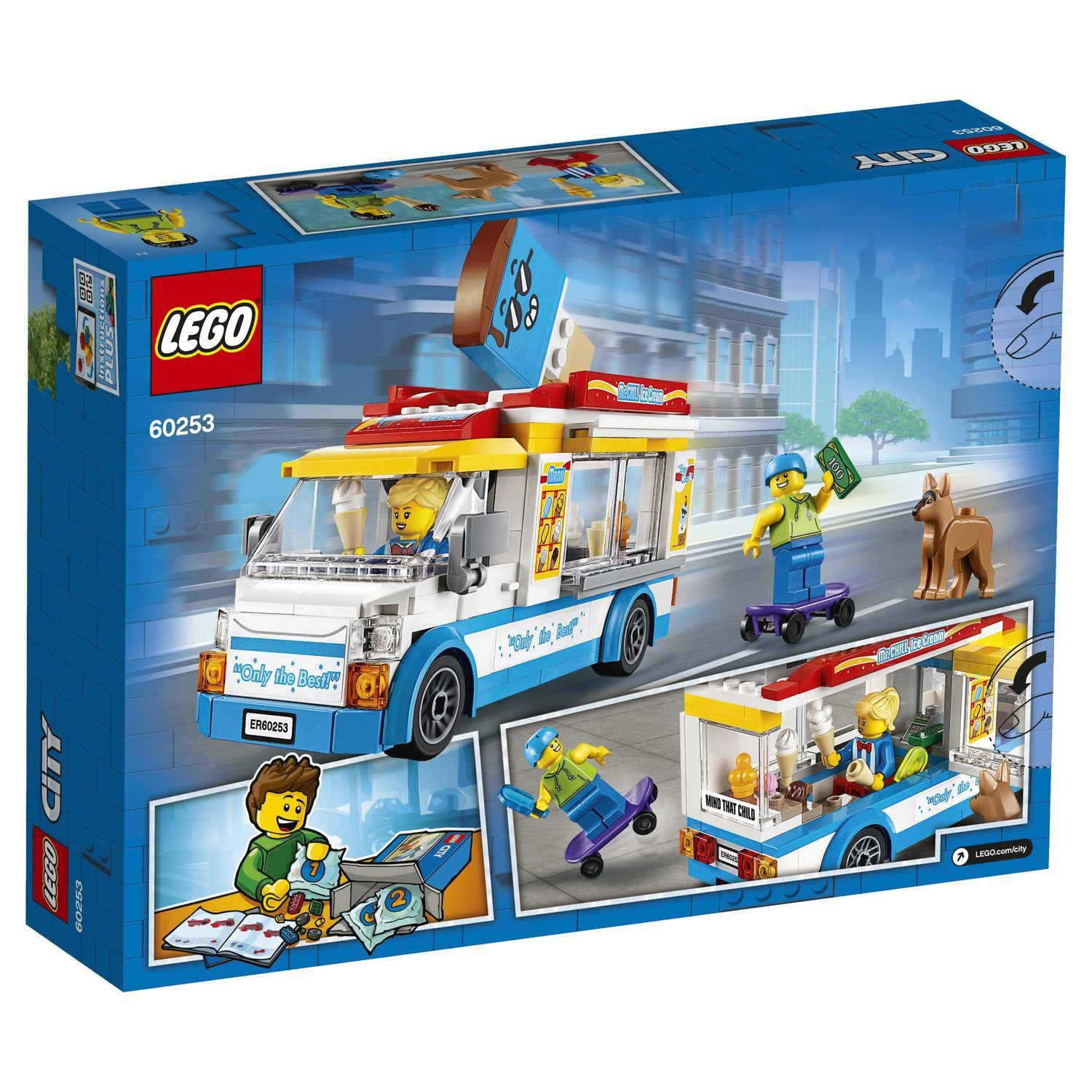 Конструктор Lego Город Great Vehicles Грузовик мороженщика 60253  купить,NaN