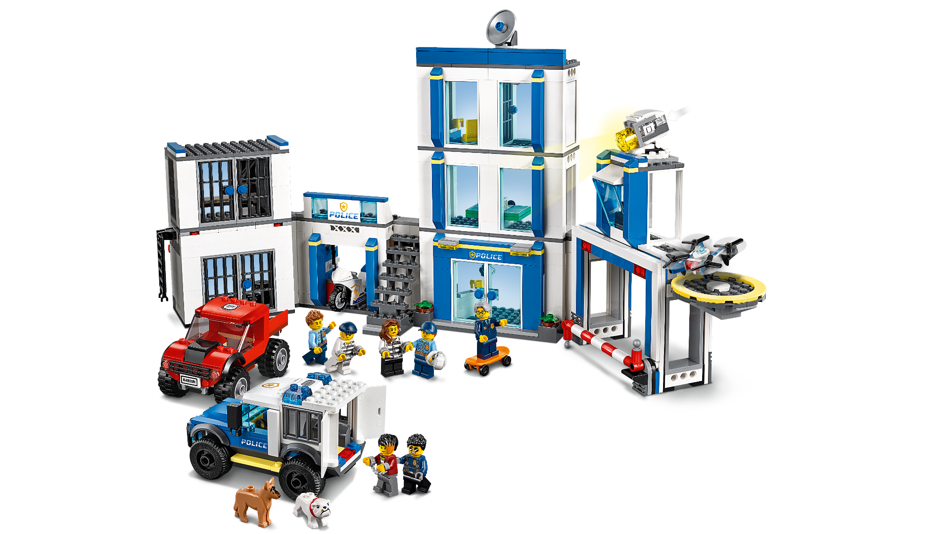 Конструктор Lego Город Полицейский участок 60246 купить,NaN
