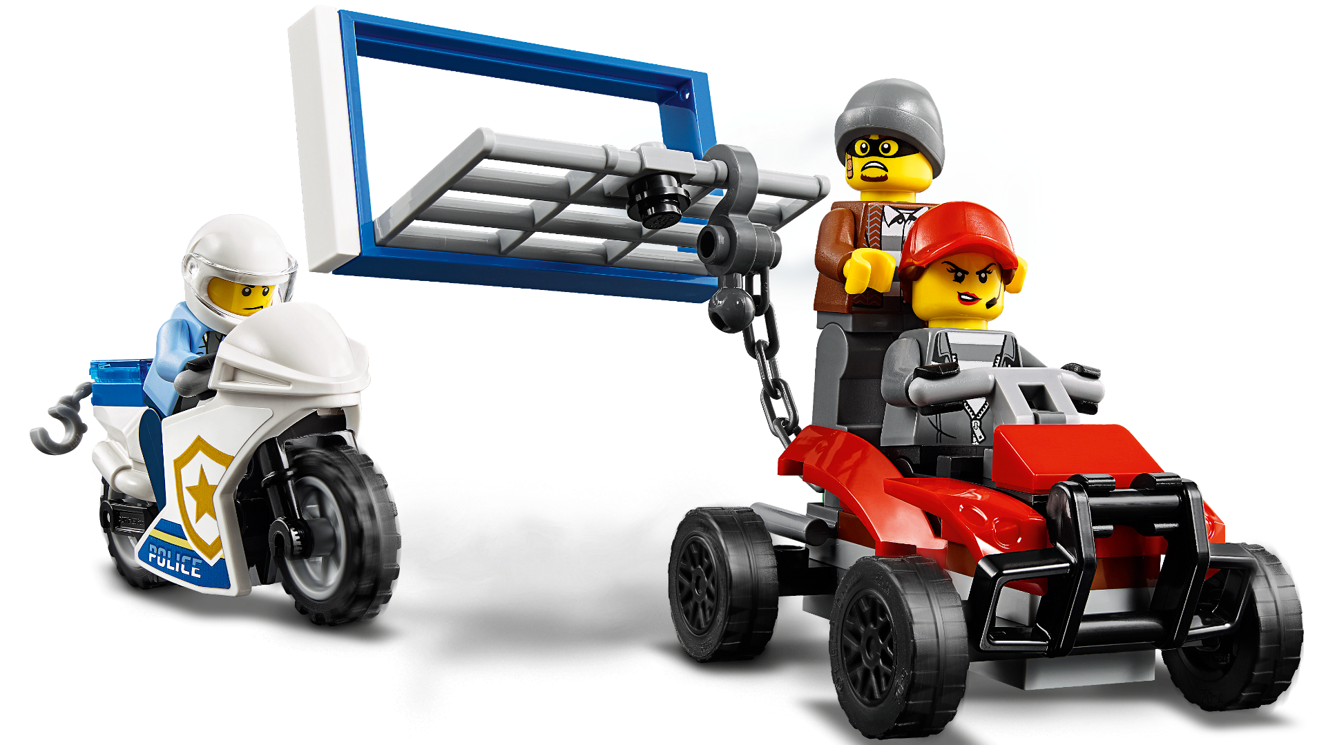 Конструктор Lego Город Полицейский вертолётный транспорт 60244 купить,NaN
