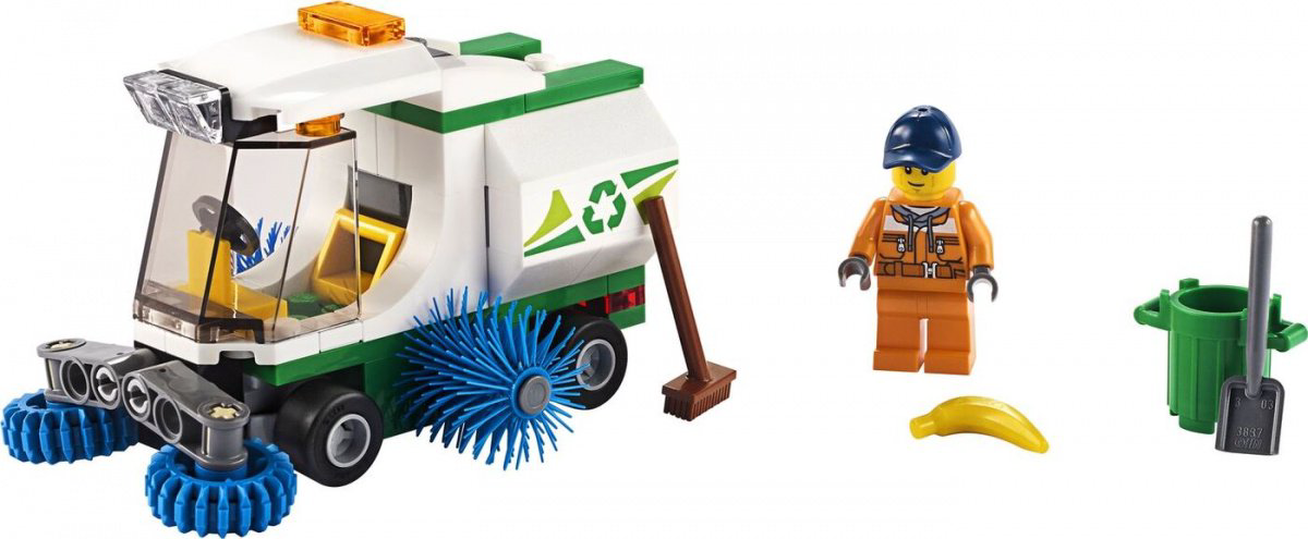 Конструктор Lego Город Great Vehicles Машина для очистки улиц 60249  купить,NaN