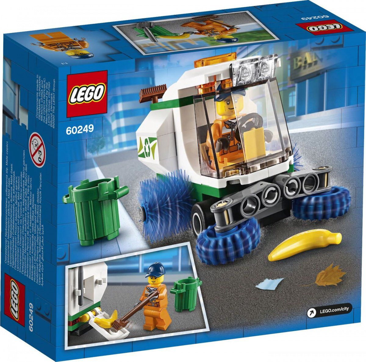 Конструктор Lego Город Great Vehicles Машина для очистки улиц 60249  купить,NaN