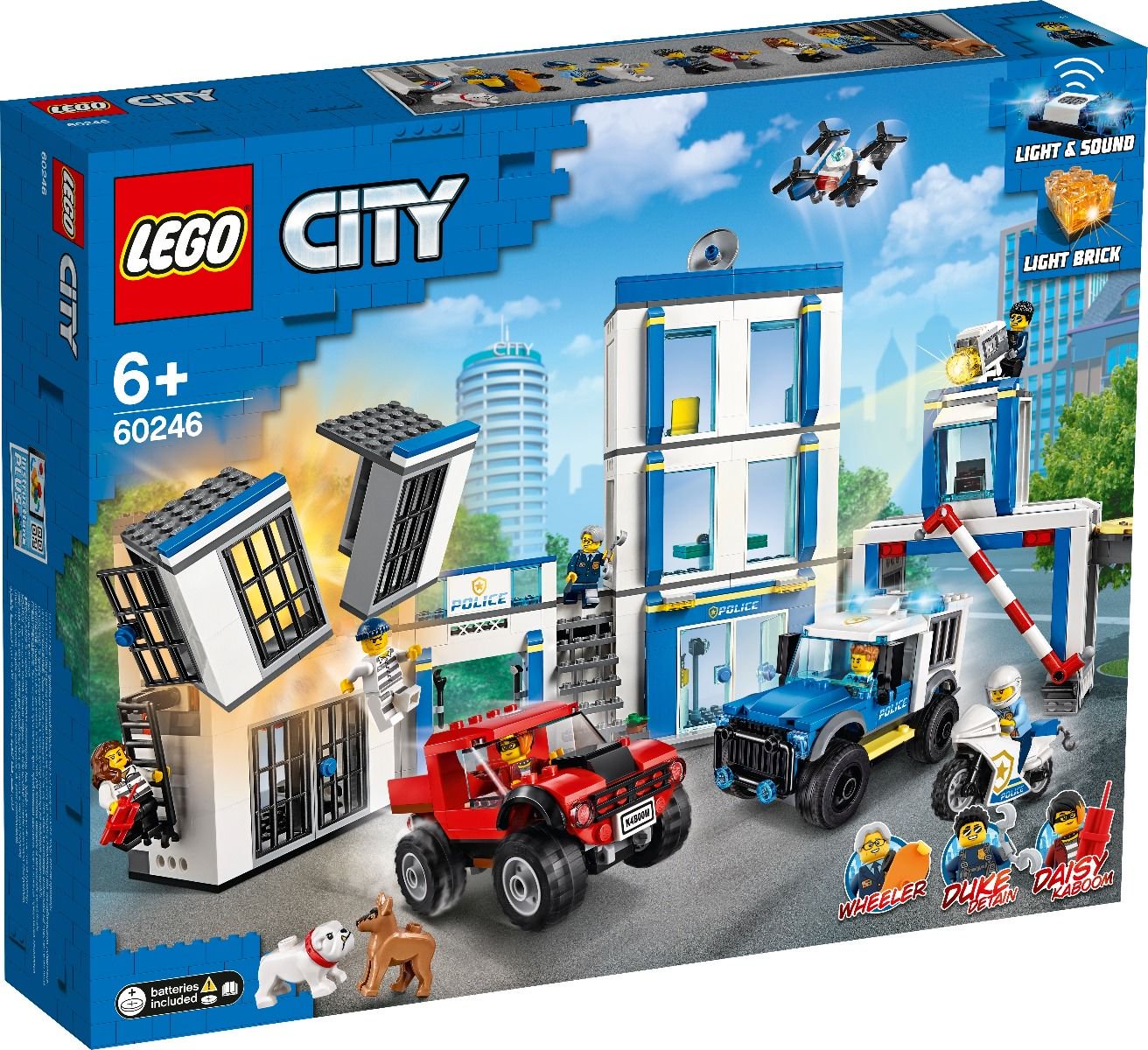 Конструктор Lego Город Полицейский участок 60246 купить,NaN