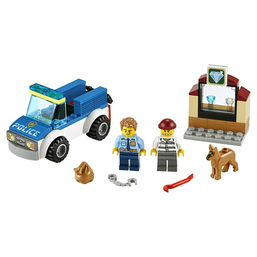 Конструктор Lego CIty Полицейский отряд с собакой 60241