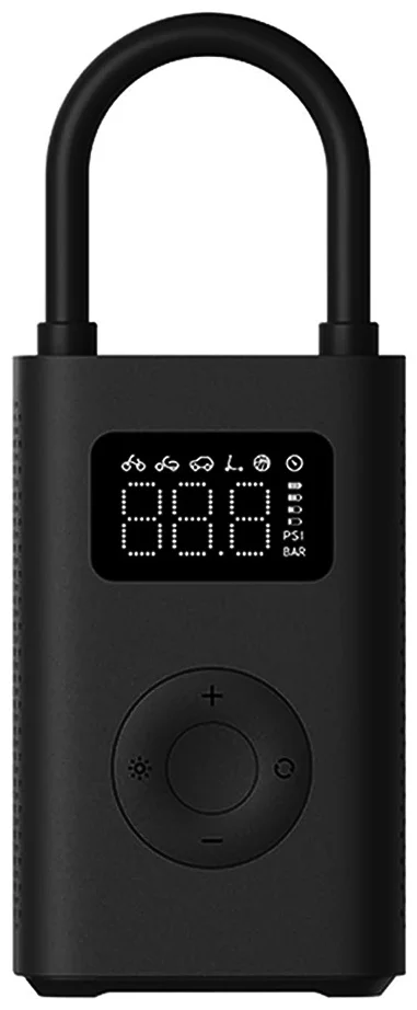 Компрессор для шин Xiaomi Portable Electric Air Compressor 2 MJCQB06QW Black