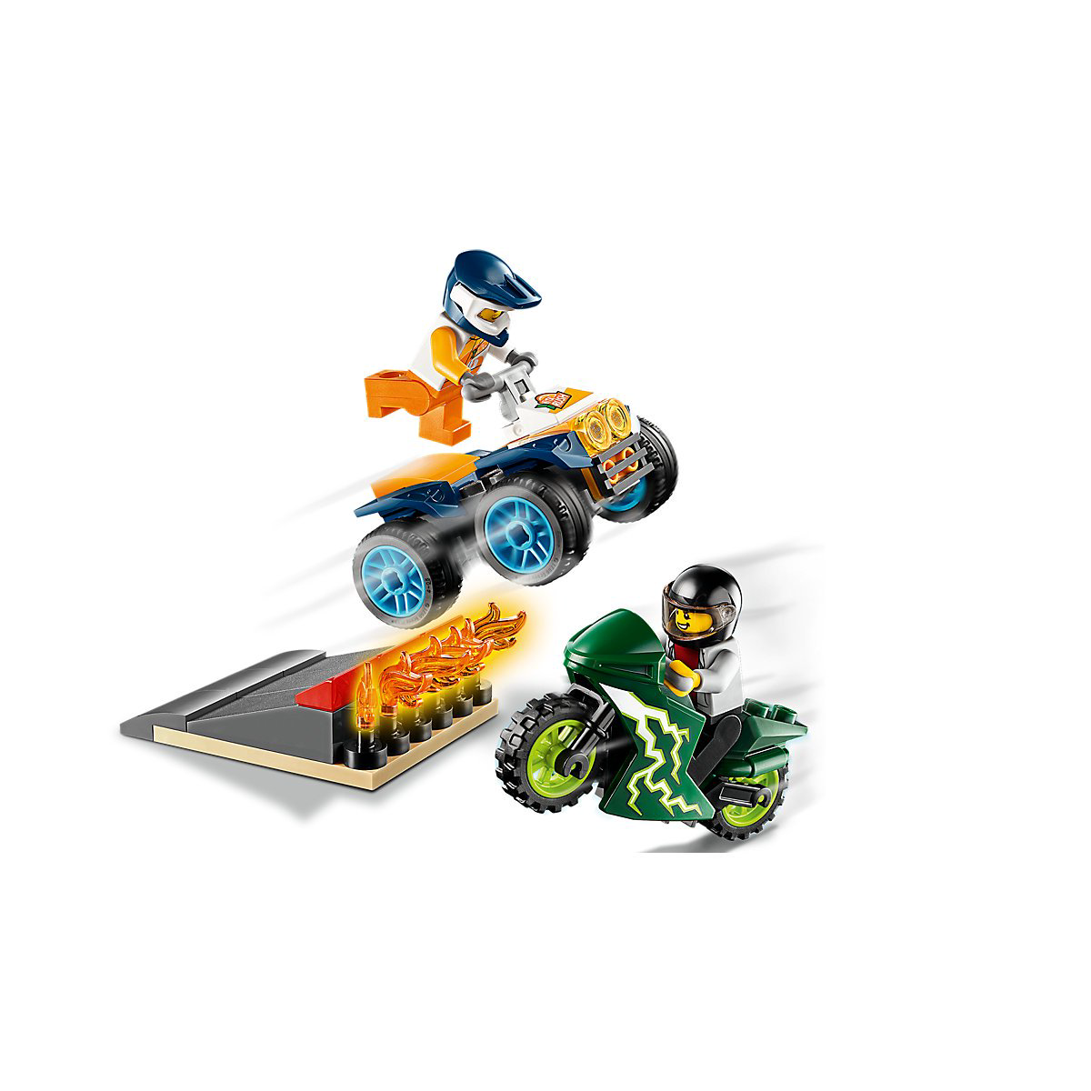 Конструктор Lego Город Turbo Wheels Команда каскадёров 60255 купить,NaN