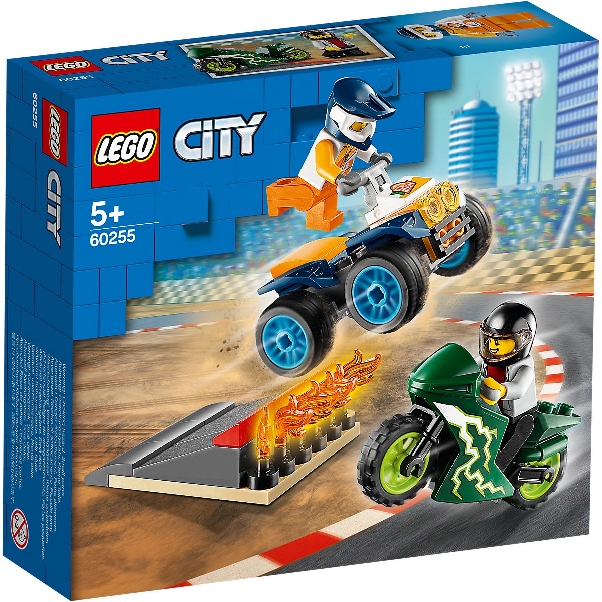 Конструктор Lego Город Turbo Wheels Команда каскадёров 60255 купить,NaN