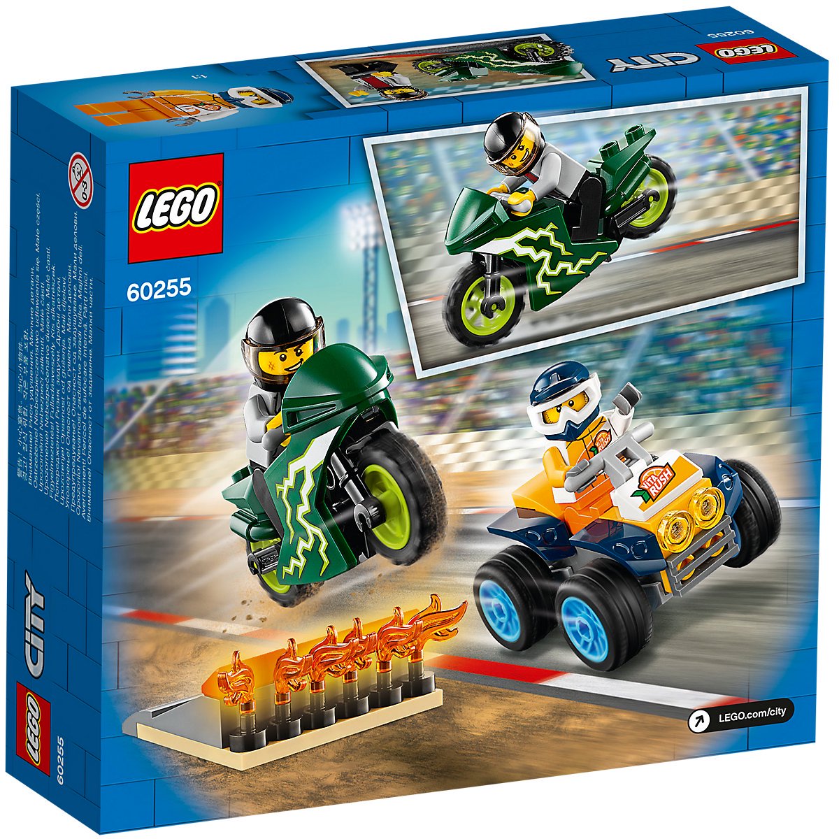 Конструктор Lego Город Turbo Wheels Команда каскадёров 60255 купить,NaN