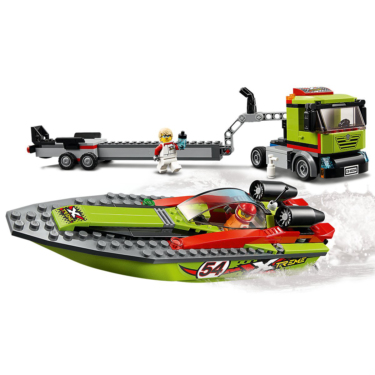 Конструктор Lego City Транспортировщик скоростных катеров 60254 купить,NaN