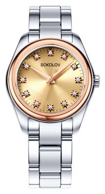 Часы Кварцевые SOKOLOV S140.01.71.000.03.01.2_s розовое золото
