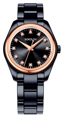 Часы Кварцевые SOKOLOV S140.01.72.000.04.01.2_s розовое золото