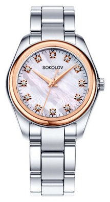 Часы Кварцевые SOKOLOV S140.01.71.000.02.01.2A розовое золото